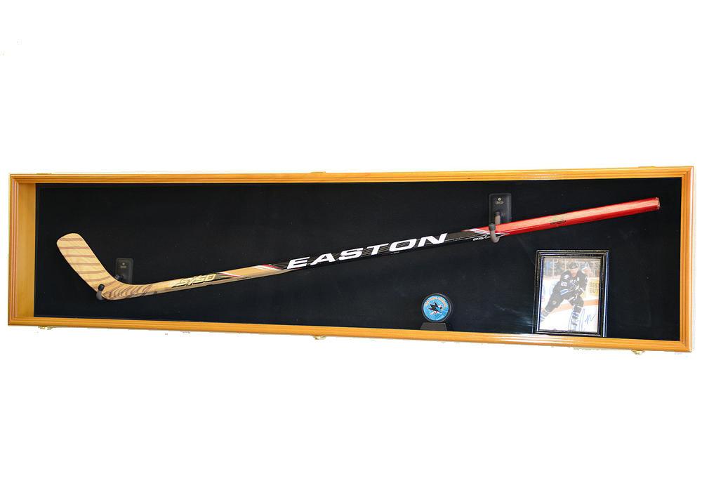 10-Stick Hockey Stick Holder Wall Mount