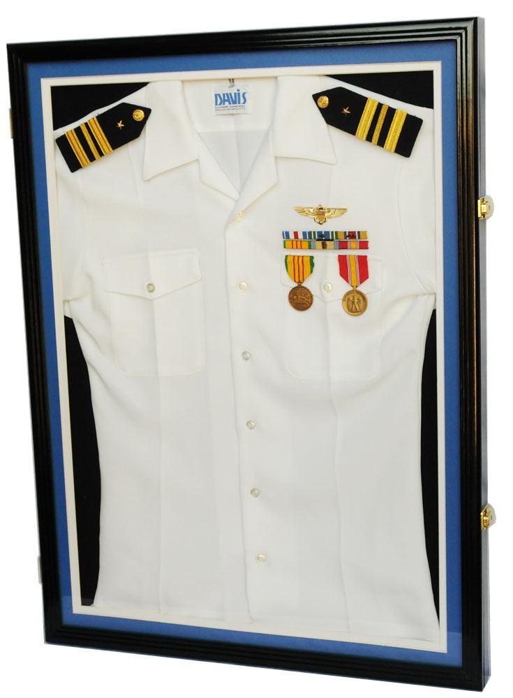 Extra Deep Jacket, Uniform, Jersey Shadowbox Display Case Cabinet