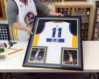 How to Vertically Frame a Basketball Jersey - sfDisplay.com