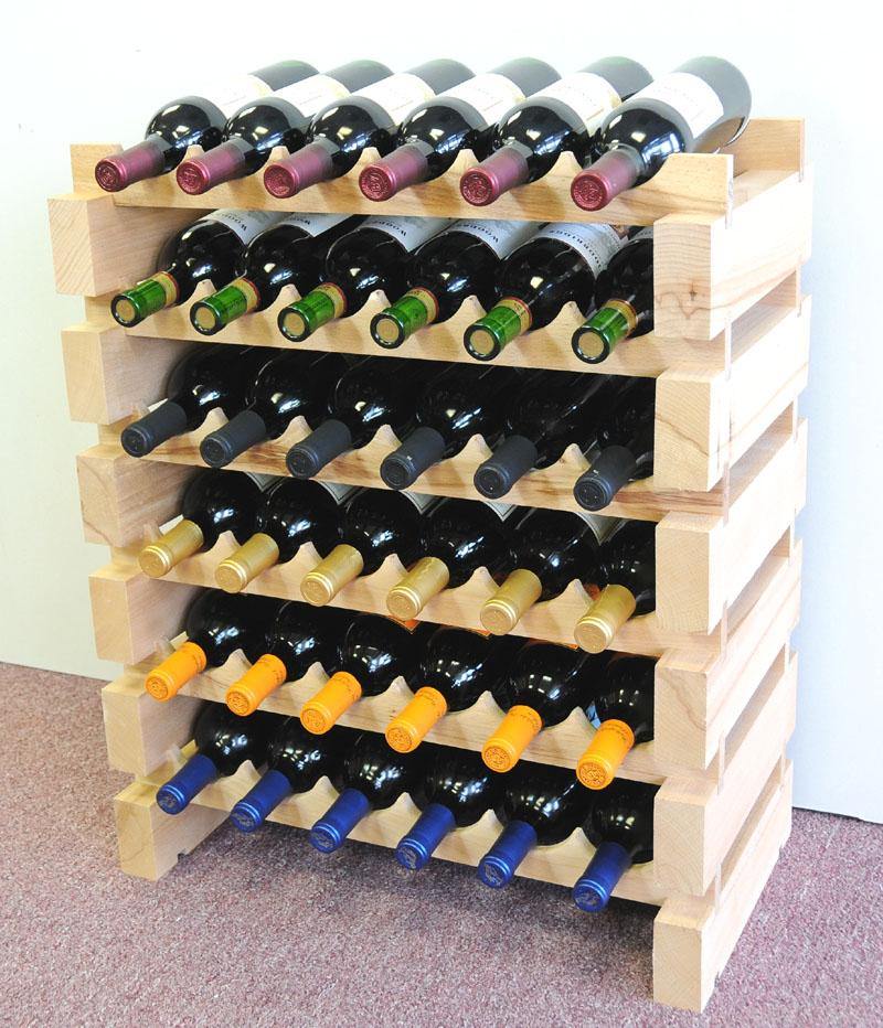 Beech Hardwood Wine Racks
