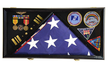 Flag/Medals Display Cases - sfDisplay.com