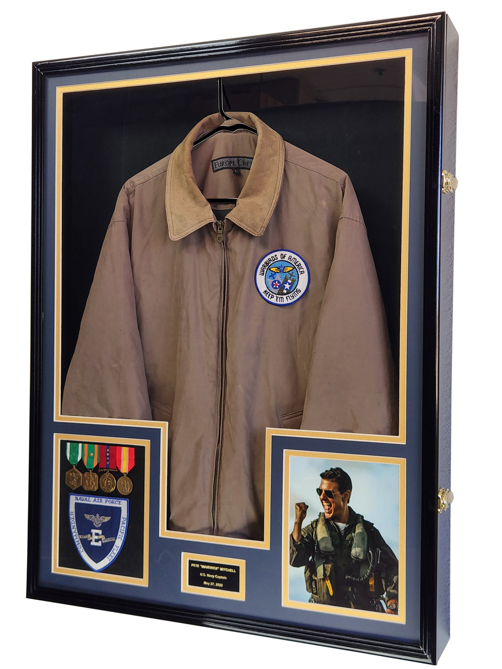 Extra Deep Display Case Extra Deep Jersey Display Case Cabinet Shadowbox (w/ Double Matting)