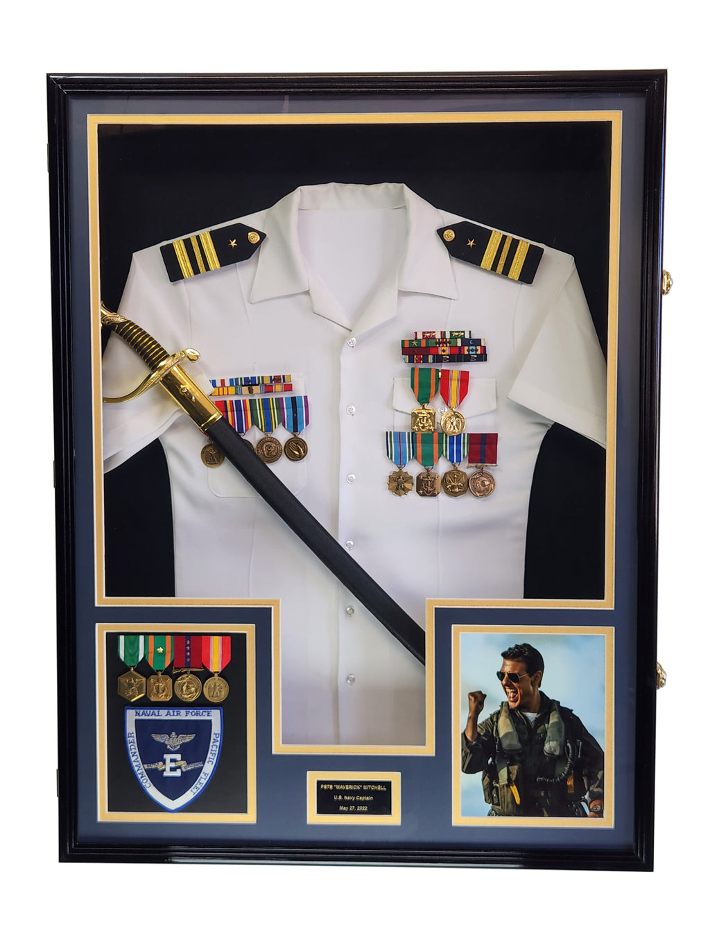 Extra Deep Display Case Extra Deep Jersey Display Case Cabinet Shadowbox (w/ Double Matting)