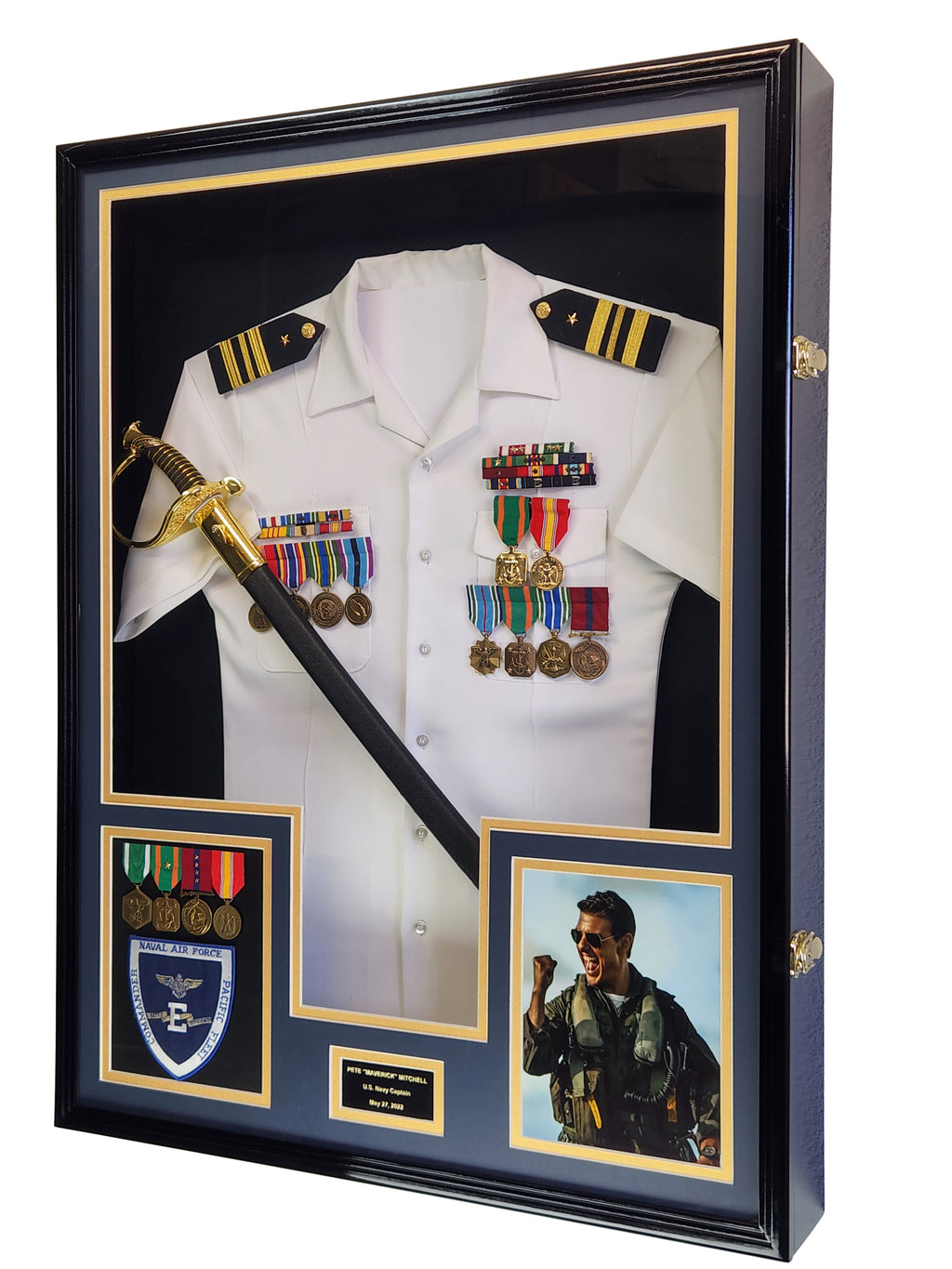 Extra Deep Display Case Extra Deep Jersey Display Case Cabinet Shadowbox (w/ Double Matting)