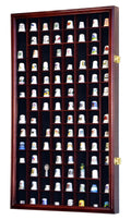 100 Opening Thimble / Small Miniature Display Case Cabinet - sfDisplay.com
