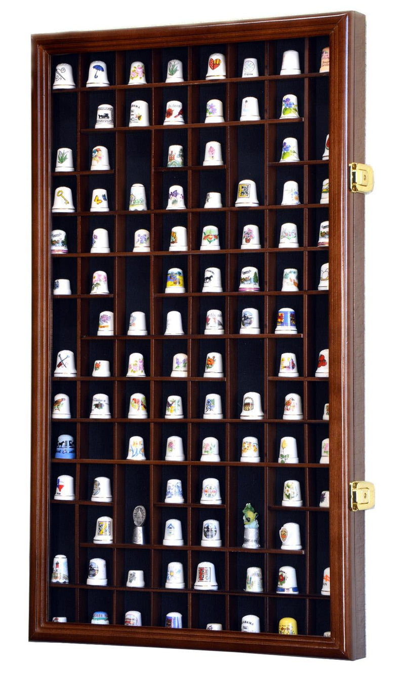 100 Opening Thimble Small Miniature Display Case Cabinet: Custom Display  Case