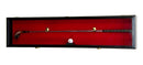 1-2 Golf Clubs Display Case Cabinet Shadowbox - Black Red Background - sfDisplay.com