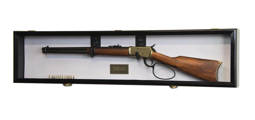 Single Rifle Display Case Cabinet - 44