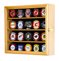 20 Hockey Puck Display Case Cabinet - sfDisplay.com