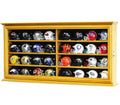 32 Pocket Pro Mini Helmet Display Case Cabinet - sfDisplay.com