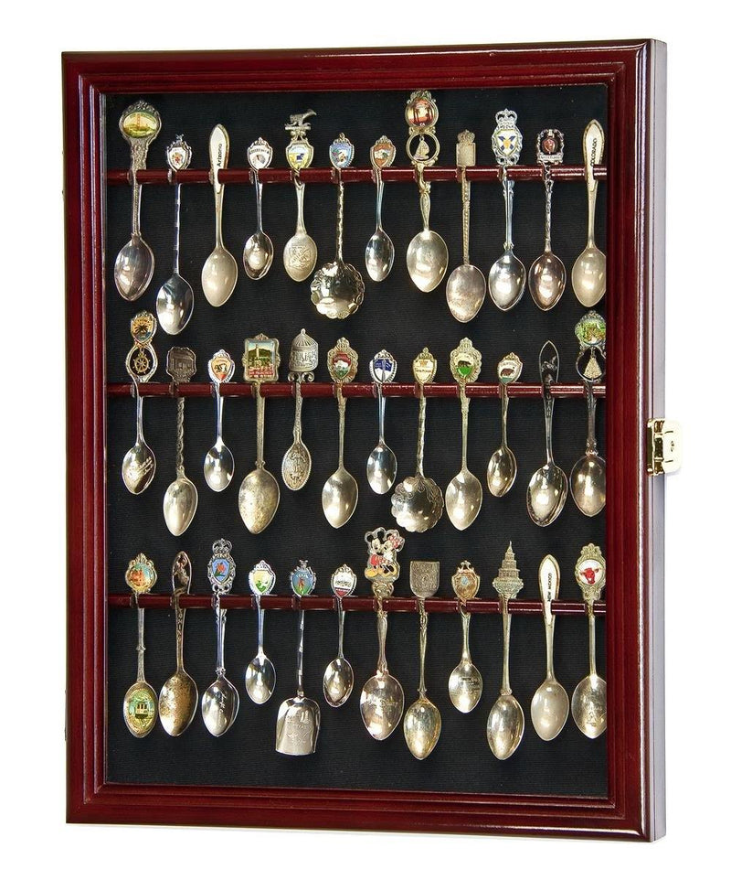 36 Spoon Display Case Cabinet - sfDisplay.com