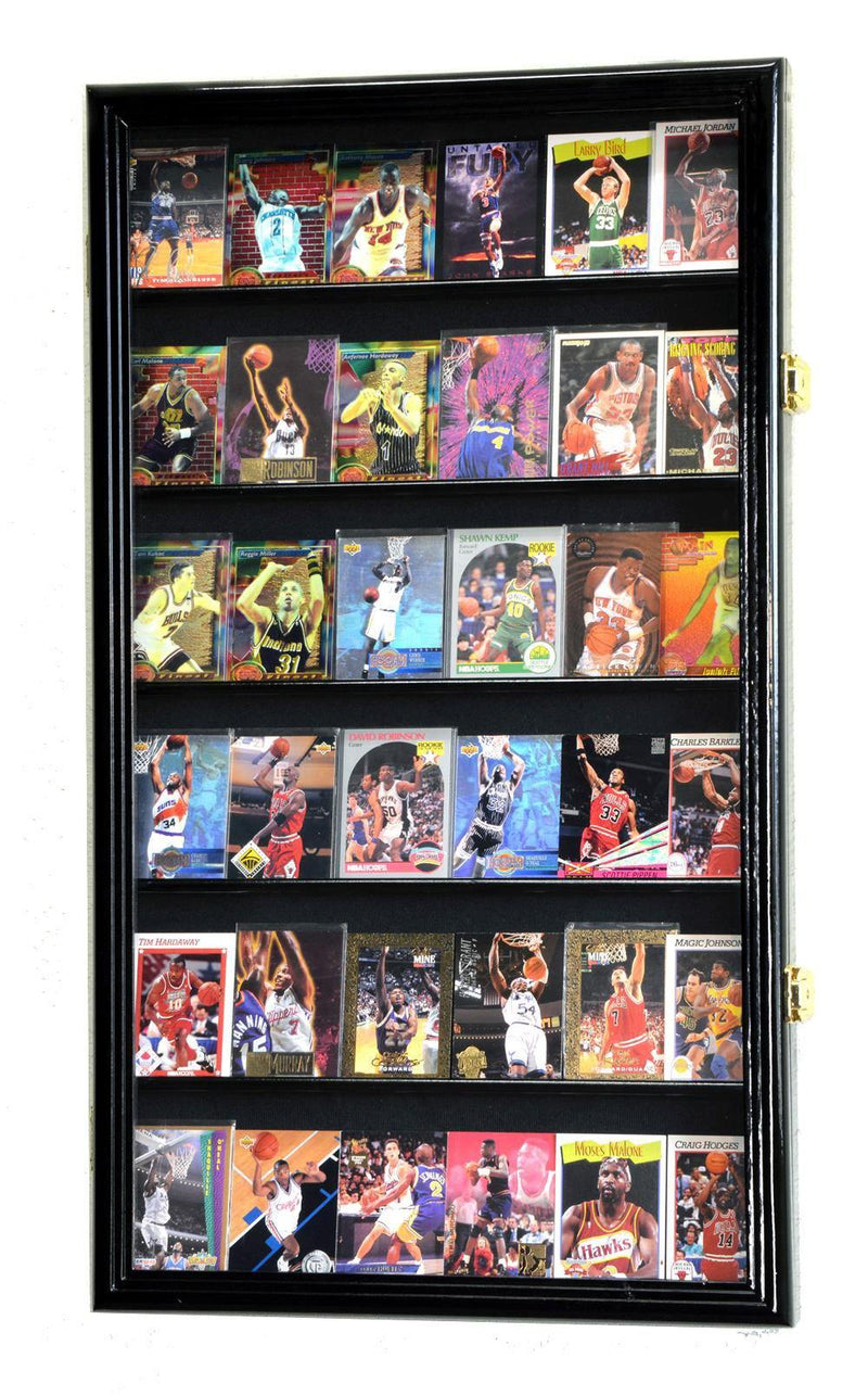 36 Sport/Collectible Trading Card Display Case Cabinet 36 Sport/Collectible Trading Card Display Case Cabinet