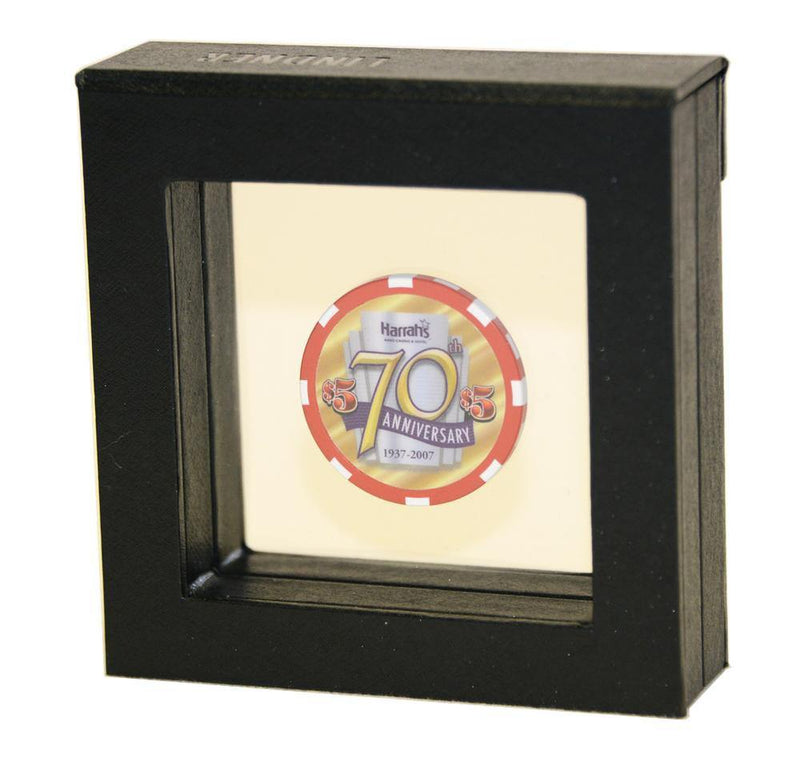 3D Coin / Chip Frame 3x3x1 - sfDisplay.com