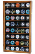 40 Hockey Puck Display Case Cabinet - sfDisplay.com