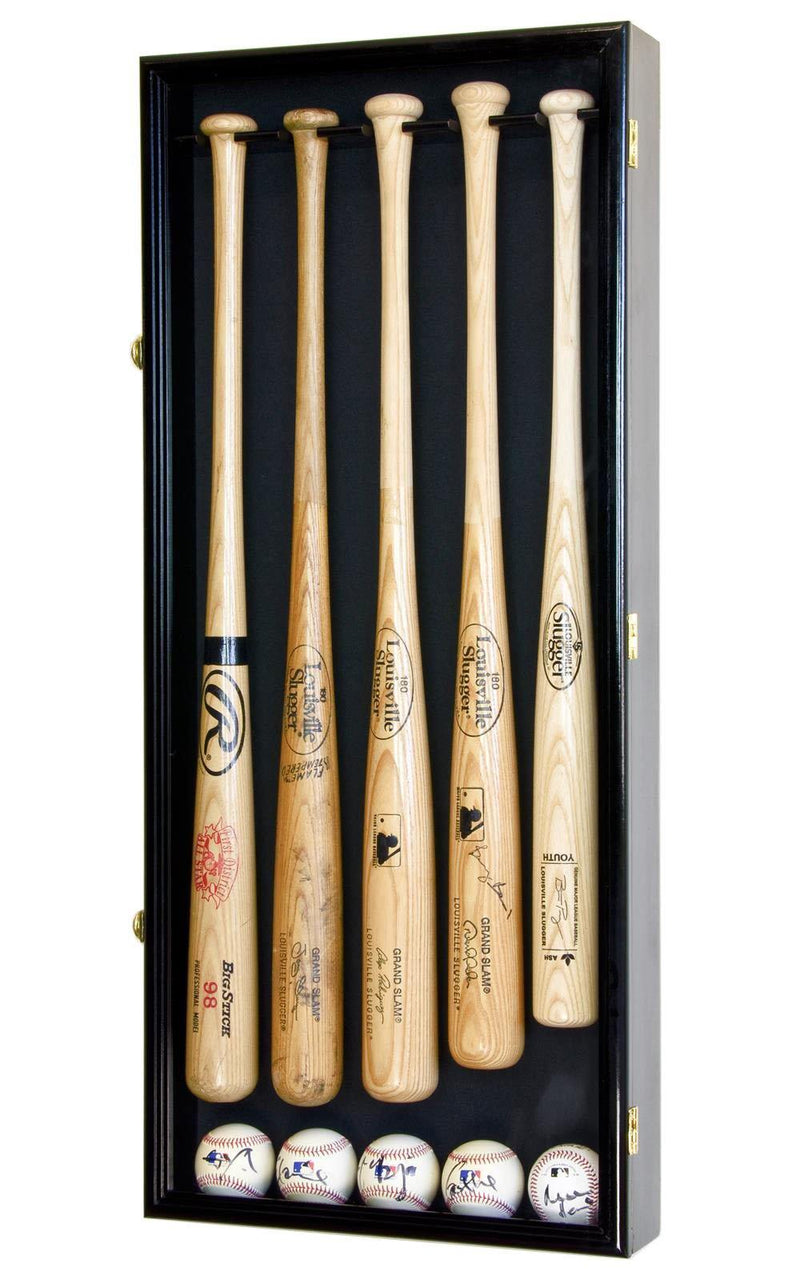 5 Baseball Bat Display Case Cabinet - sfDisplay.com