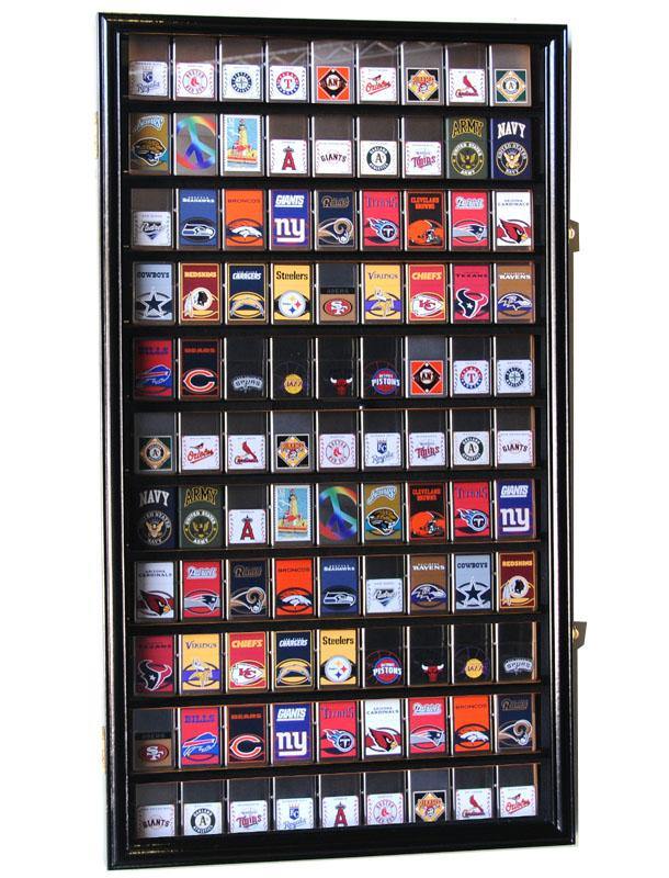 99 Zippo Lighter / Matchbook Display Case Cabinet - sfDisplay.com