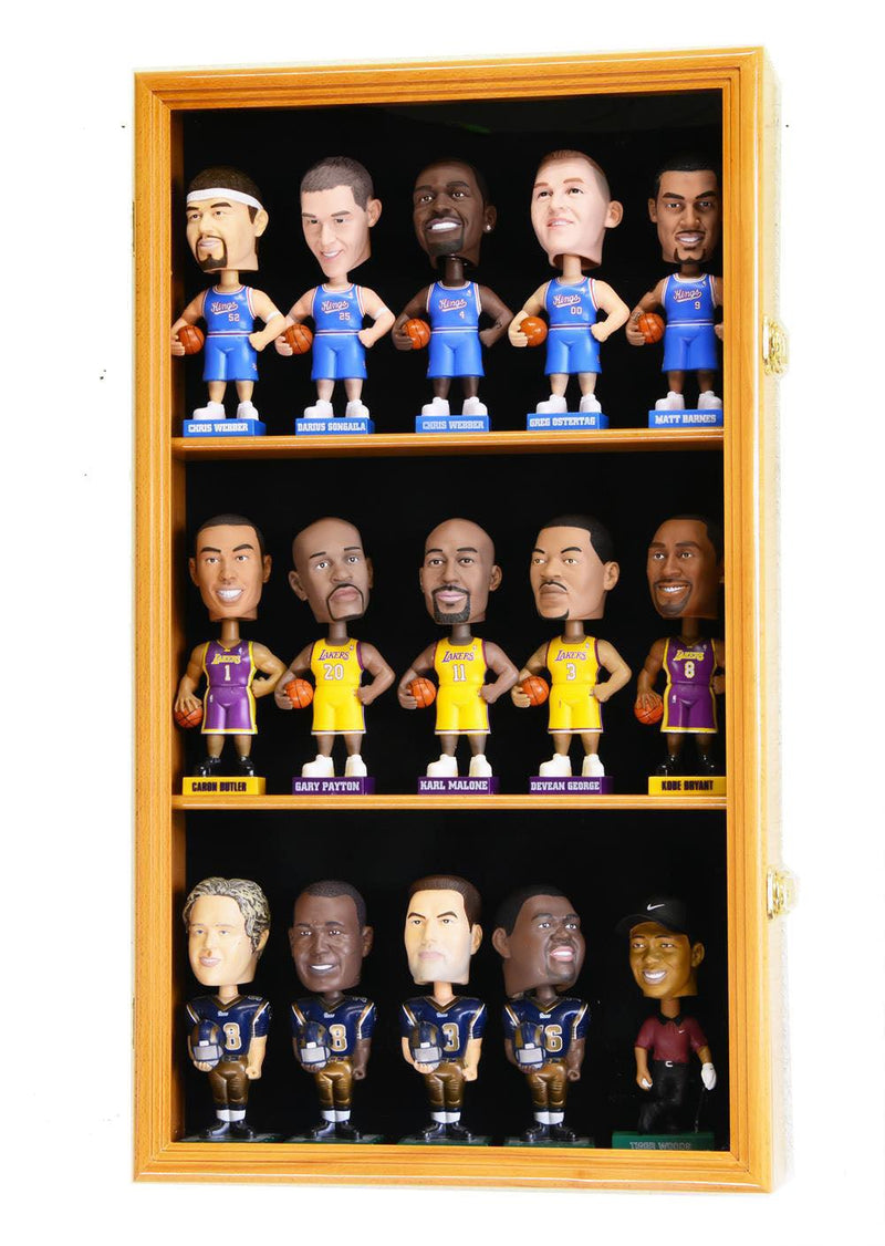 Bobblehead Figurine Display Case Cabinet - sfDisplay.com