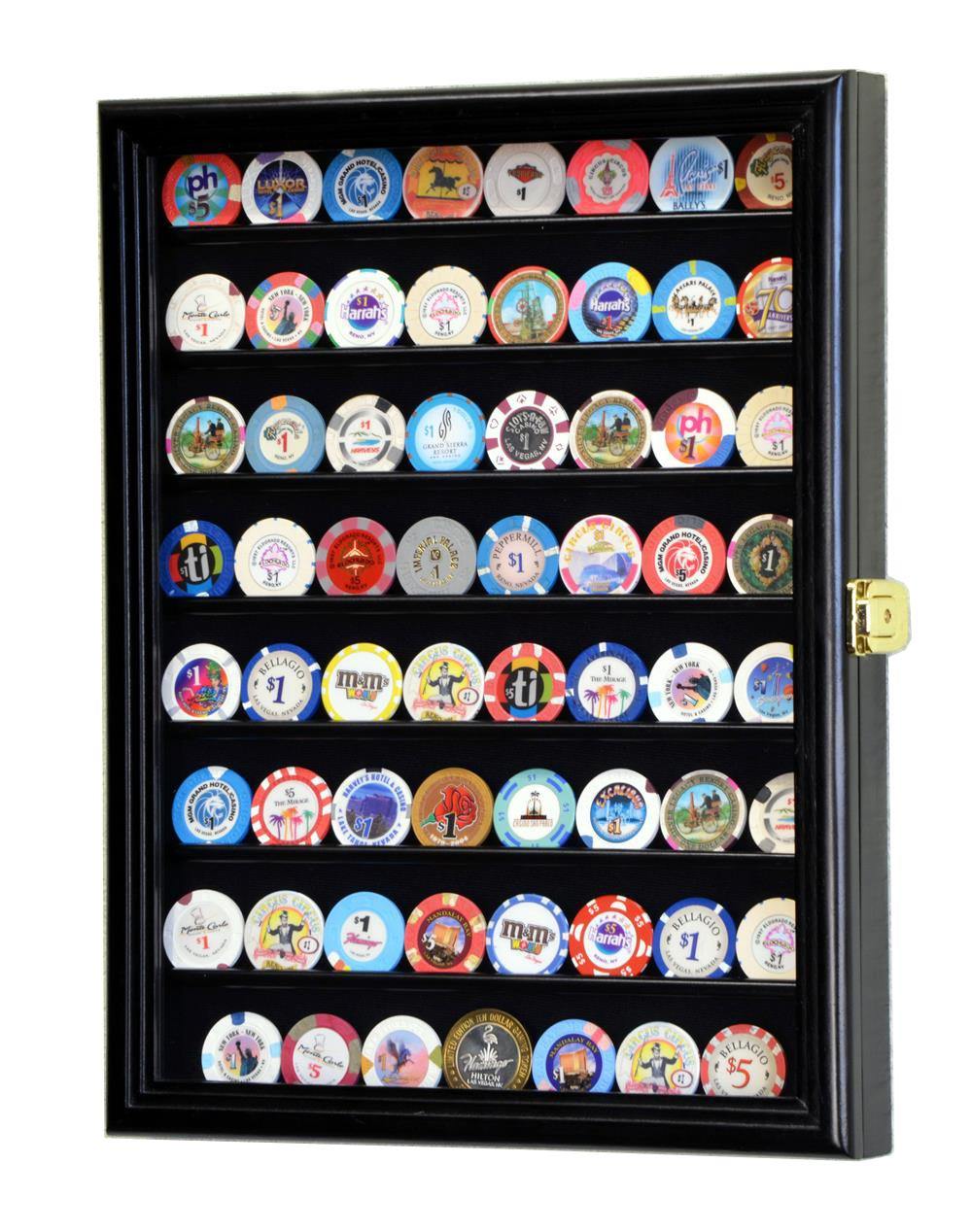 Casino Chip Display Case