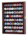 64 Casino Chip / Coin Display Case Cabinet - sfDisplay.com