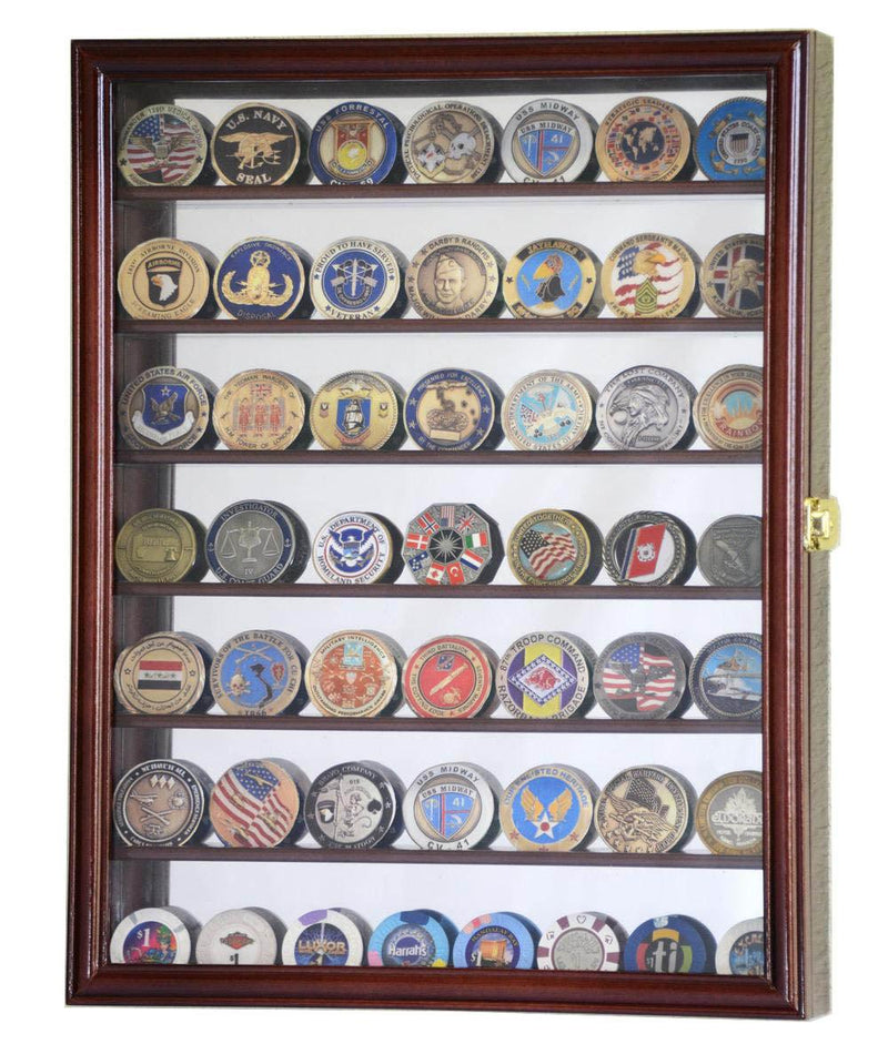 Challenge Coin Case - Five Coin Display