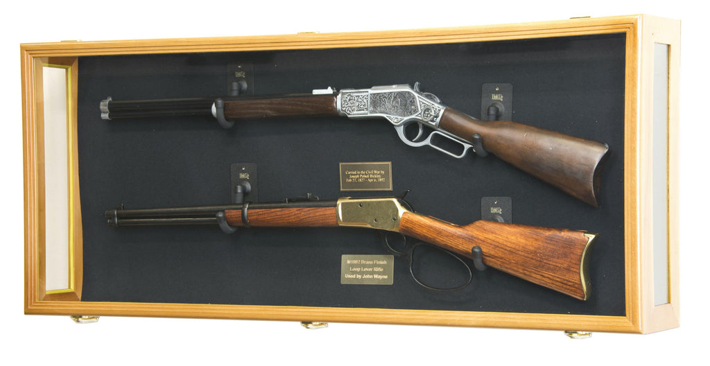 Clear Viewing Guns: Rifle Handgun Display Case Cabinet