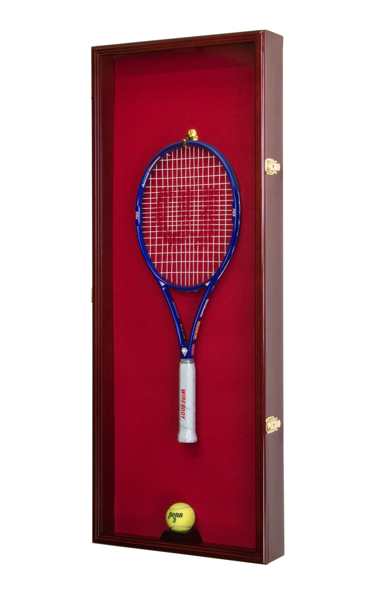 Display Shelves Racket Tennis Racket and Ball Display Case Cabinet