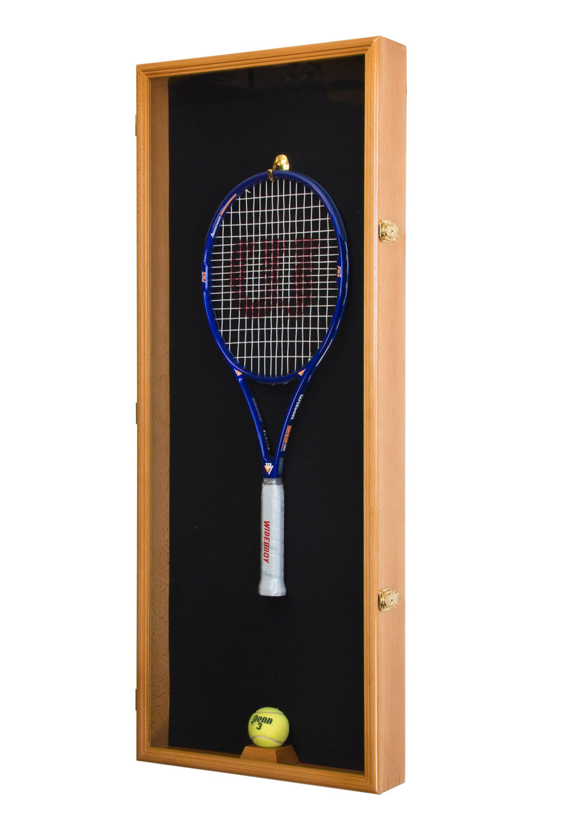 Tennis Racket and Ball Display Case Cabinet - sfDisplay.com