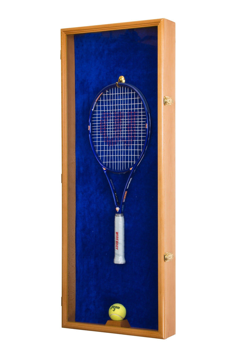 Padel Racket Display Case Tennis Racket and Ball Display Case Cabinet
