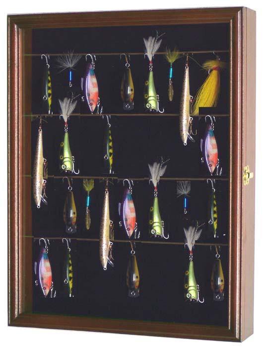 antique fly fishing lure display case Fishing Lure Display Case Cabinet
