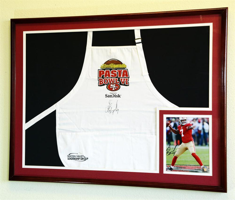 XL Double Matted Custom Framed Jersey Display Case Frame W/98% UV  Protection Custom Matting Cutout Fully Customizable 