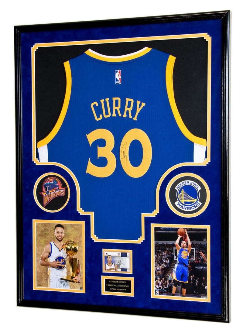 XL Double Matted Custom Framed Jersey Display Case Frame w/98% UV Protection