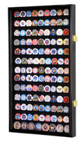 117 Casino Chip / Coin Display Case Cabinet - sfDisplay.com