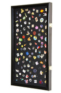 Large Pin, Ribbons, Medals, Buttons, Shells Disney Pins Display Case Cabinet - sfDisplay.com