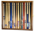 Small Mini 18" Bat Baseball Display Case Cabinet