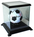 Glass Display Case (for Basketball, Soccer Ball, Football, Baseball Glove, Helmets and more) - sfDisplay.com