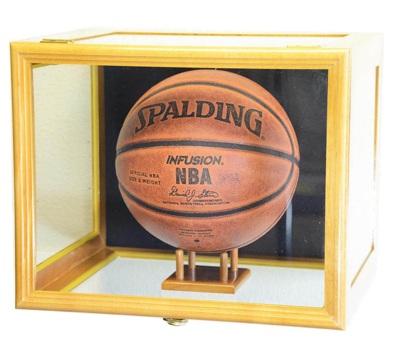 Basketball Display Case (Wall Mounting/Free Standing) - sfDisplay.com