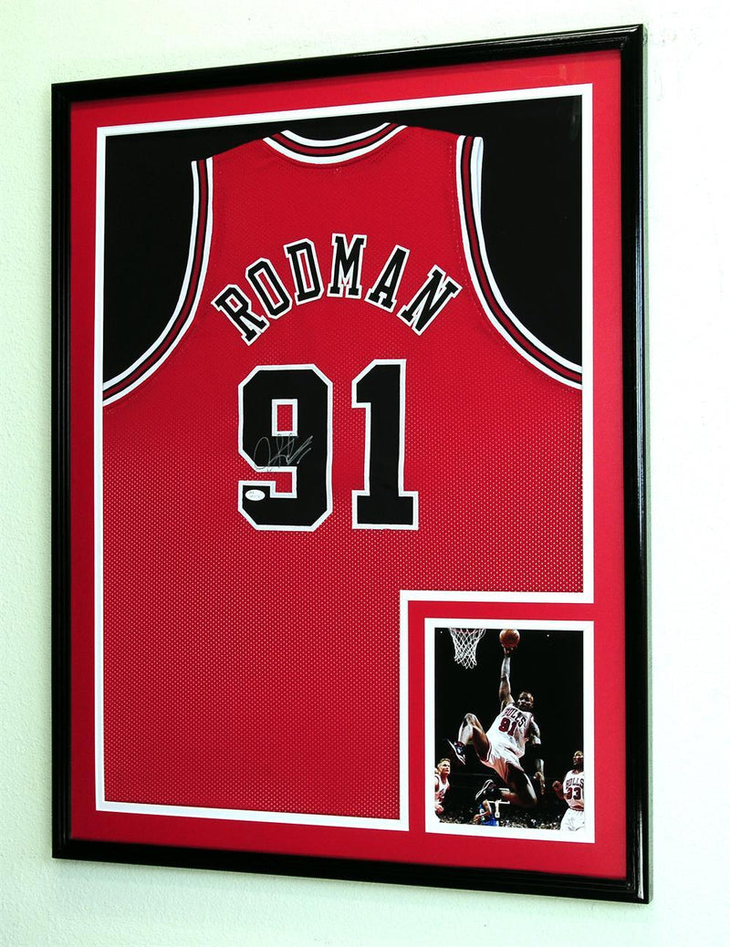 X-Large Double Matted Jersey Display Frame - sfDisplay.com