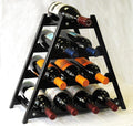 10 Bottles Hardwood Wine Stand / Rack - sfDisplay.com