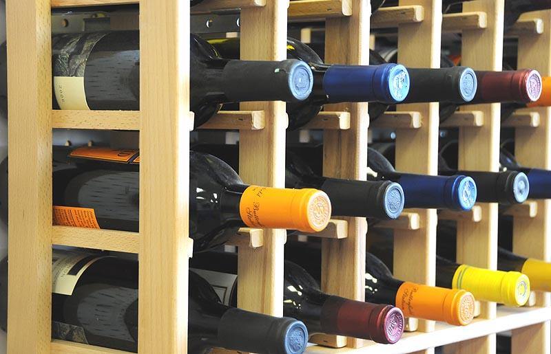 Designer Collections 108-Bottle 9-Column 12-Row Wine Storage Rack - sfDisplay.com
