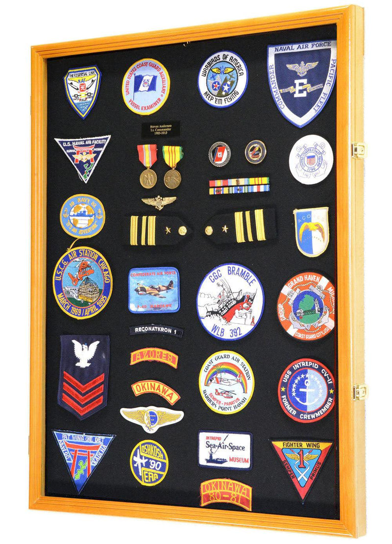 Medal Display Case - Cherry | SpartaCraft | United States Flag Store